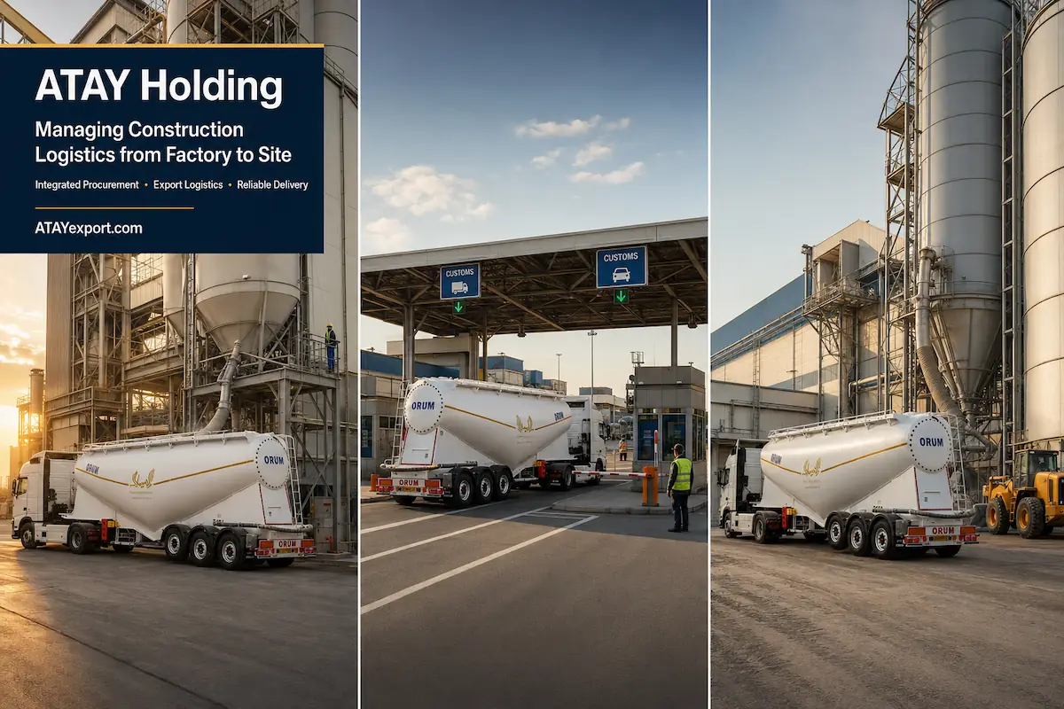 ATAY Holding: Managing Construction Logistics from Factory to Site
